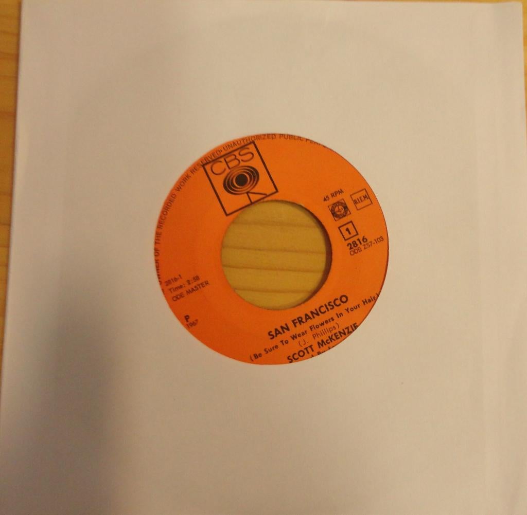 Scott Mc.Kenzie > San Francisco, Gebruikt, 7 inch, Single, Ophalen of Verzenden