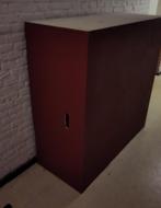 klein houten podium, Doe-het-zelf en Verbouw, Platen en Panelen, Ophalen, Gebruikt, Multiplex