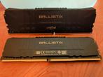 Crucial Ballistix 2x32GB DDR4-3200 C16 Geheugen, DDR4, Ophalen of Verzenden, Zo goed als nieuw, Desktop