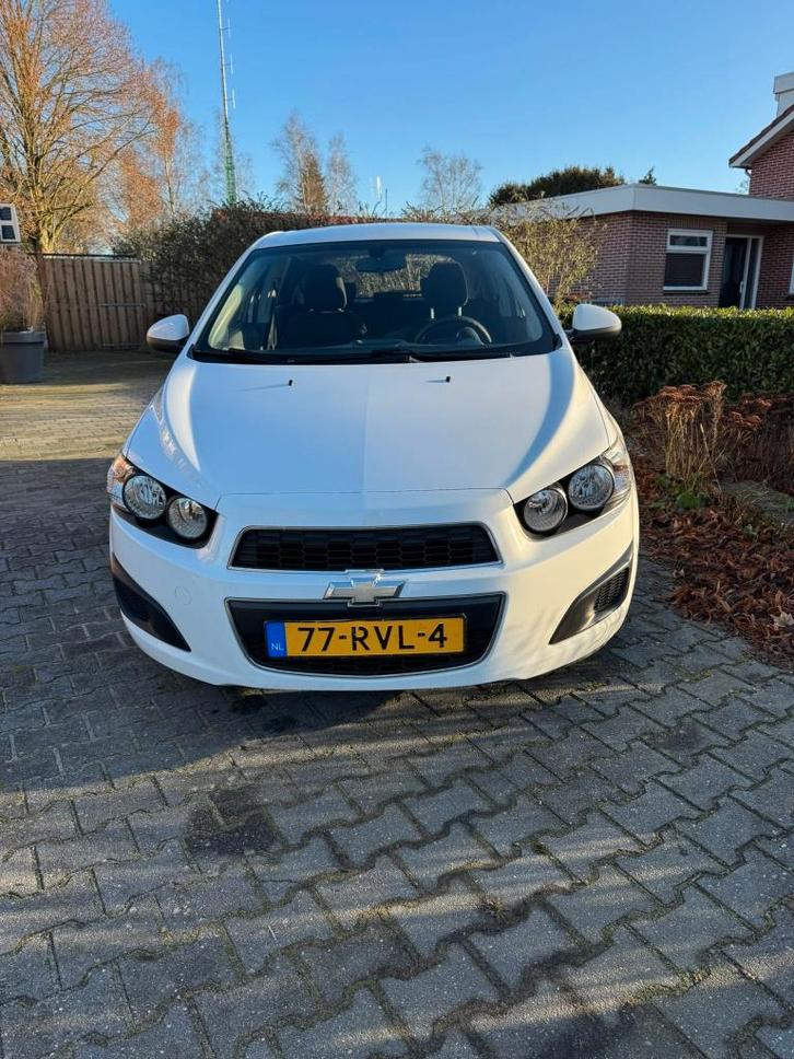 Chevrolet Aveo 1.4  2011 Wit, Auto's, Chevrolet, Particulier, Aveo, Airbags, Airconditioning, Android Auto, Bluetooth, Boordcomputer