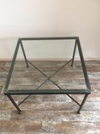 Smeedijzeren hoektafel, Ophalen, Overige materialen, 50 tot 100 cm, Vierkant