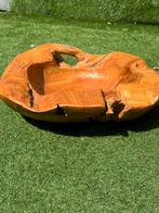 Teak houten schaal, Ophalen