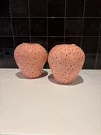 Aardewerk Vazen met Aardbei Design, Ophalen, Gebruikt, 50 tot 75 cm, .