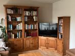 Boekenkasten/tvkast, Ophalen, 200 cm of meer, Grenenhout, 25 tot 50 cm