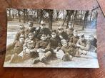 Foto Mobilisatie Nieuwe Schoolstraat Den Haag Tschako Kepie, Nederland, Foto of Poster, Landmacht, Verzenden