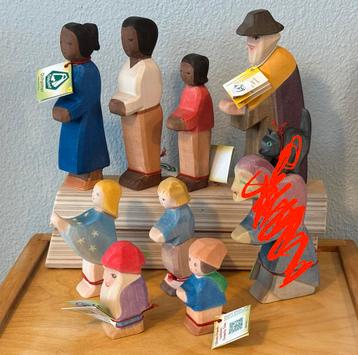 50% Ostheimer diverse figuren groep compleet nieuw beschikbaar voor biedingen
