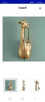 Wandlamp giraf GOUD, Ophalen, Zo goed als nieuw
