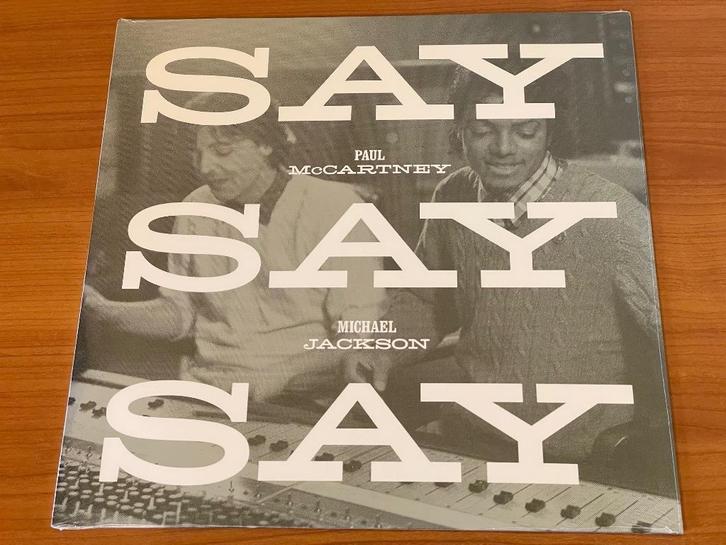 Michael Jackson & Paul McCartney – Say Say Say Vinyl Single, Verzamelen, Muziek, Artiesten en Beroemdheden, Nieuw, Cd of Plaat