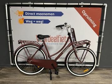 Popal Daily Dutch Basic Damesfiets 28 inch 57 cm Oak Red beschikbaar voor biedingen