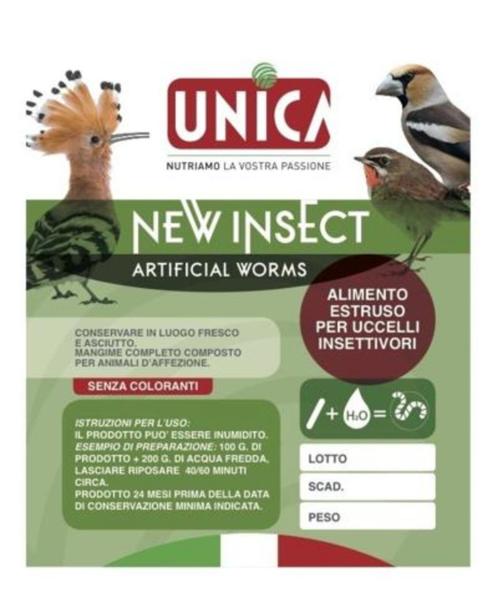 New Insect 1kg - Vervanging  levende of bevroren insecten, Dieren en Toebehoren, Vogels | Toebehoren, Nieuw, Eten en Drinken, Verzenden
