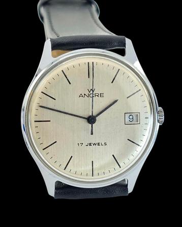 Vintage Ancre Heren Horloge swiss made jaren 70 Handopwinder beschikbaar voor biedingen