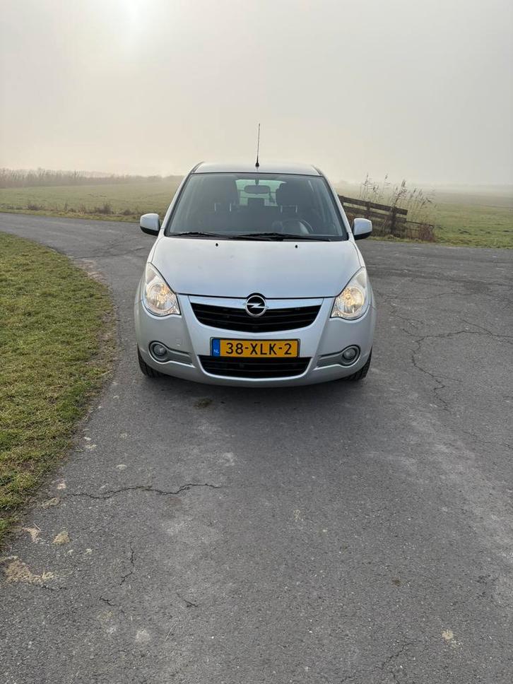 Opel Agila 1.0 12V 2012 Grijs, Auto's, Opel, Particulier, Agila, Airbags, Airconditioning, Centrale vergrendeling, Elektrische ramen