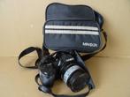 Vintage fotocamera camera Minolta Maxxum 3000i met tas 1988, Ophalen of Verzenden