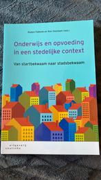Onderwijs en opvoeding in een stedelijke context, Sociale wetenschap, Ophalen of Verzenden, Zo goed als nieuw, Ruben Fukkink; Ron Oostdam