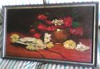 Bloemstilleven op tafel - W.B. Horssen (1863-1931 Rijswijk), Ophalen of Verzenden