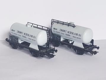 Chemicaliën wagons, NS, Liliput H0 beschikbaar voor biedingen