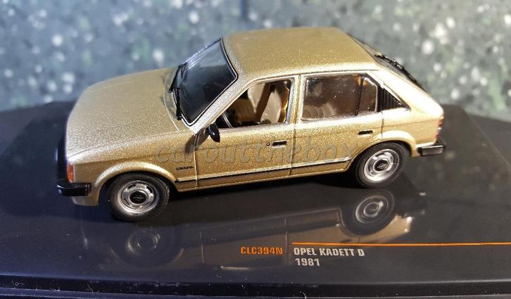 Opel Kadett D 1981bruin 1:43 Ixo V1117, Hobby en Vrije tijd, Modelauto's | 1:43, Nieuw, Auto, Overige merken, Verzenden