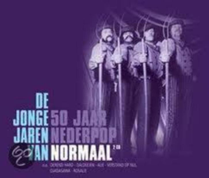 Normaal - de Jonge Jaren - 50 jaar Nederpop  Originele 2 CD, Cd's en Dvd's, Cd's | Nederlandstalig, Nieuw in verpakking, Boxset