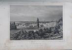 113 / Arnhem vanaf de landzijde gezien Gravure uit 1860, Ophalen of Verzenden
