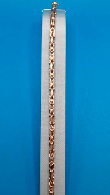 gouden Konings armband 14kt  beschikbaar voor biedingen