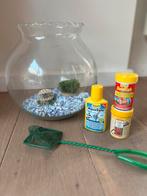 Grote vissenkom incl. toebehoren, Dieren en Toebehoren, Ophalen of Verzenden, Zo goed als nieuw, Leeg aquarium
