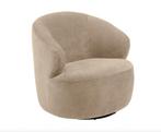 by fonQ Hug Draaibare Fauteuil Chenille Cappuccino €549, nu, Huis en Inrichting, Fauteuils, Byfonq, Nieuw, Ophalen of Verzenden