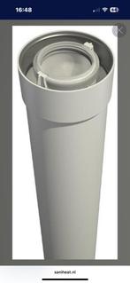 Ubbink UbiFit verlengbuis Ø60/100mm L=2000mm PPtl/KS 0229314, Afvoer, Pvc, Ophalen of Verzenden, Zo goed als nieuw