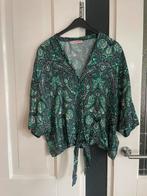Maat m blouse groen STUDIO ANNELOES travelstof, Maat 38/40 (M), Studio Anneloes, Verzenden, Zo goed als nieuw
