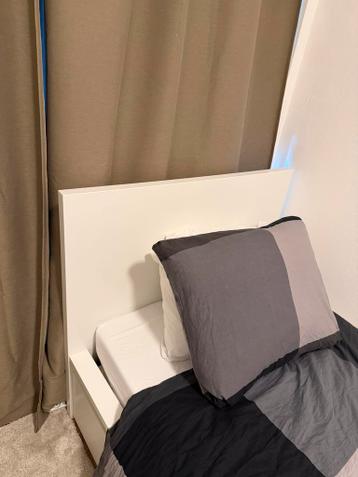 Malm Ikea Bedframe + Matras - afbeelding 3