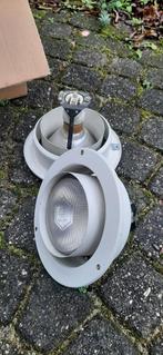 Spots 80 W, Huis en Inrichting, Lampen | Spots, Ophalen, Gebruikt, Metaal of Aluminium, Inbouw