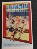 Groeten van Sint Nicolaas kaart uit jaren 40, Ophalen of Verzenden, 1940 tot 1960, Ongelopen, Kinderen