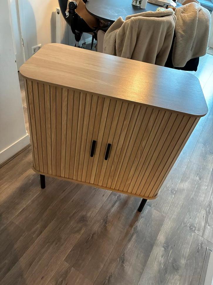 Houten kast met schuifdeuren NIEUW!!, Huis en Inrichting, Kasten | Dressoirs, Nieuw, 50 tot 100 cm, 25 tot 50 cm, Met deur(en)