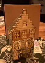 Delfts Blauw grachtenpandje goud, Ophalen of Verzenden