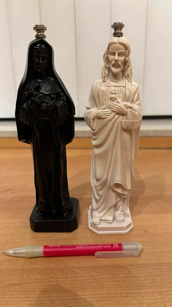 Jezus & Maria Peper- en Zoutstel - Uniek!, Antiek en Kunst, Antiek | Religie, Ophalen of Verzenden