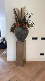 Goudkleurige Pilar 96cm, Ophalen of Verzenden, Gebruikt
