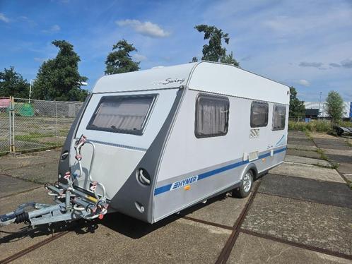 Hymer Eriba Swing 490 Bj.2003 Met MOVER, Caravans en Kamperen, Caravans, Bedrijf, tot en met 4, 1000 - 1250 kg, Rondzit, Hymer