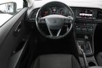 SEAT Leon 1.6 TDI Style Connect | DSG | Trekhaak | Carplay |, Te koop, Zilver of Grijs, Airconditioning, 110 pk