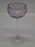 Wijnglas, gegraveerde kom, c1920, prachtstaat, Ophalen of Verzenden