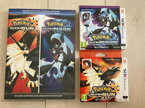 Pokemon Ultra Moon, Ultra Sun Special Edition + Guide NIEUW!, Spelcomputers en Games, Games | Nintendo 2DS en 3DS, Nieuw, Avontuur en Actie