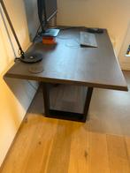Mooie houten eettafel/bureau - 140x94 cm, Huis en Inrichting, Bureaus, Ophalen, Gebruikt