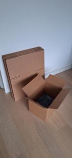 20 Verhuisdozen - Stevige kwaliteit, Doe-het-zelf en Verbouw, Kratten en Dozen, Ophalen, Doos, Opvouwbaar, Nieuw