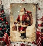 Metalen kerstborden – nostalgisch & sfeervol, Ophalen of Verzenden, Nieuw