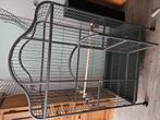 Grote papegaai kooi, Dieren en Toebehoren, Vogels | Hokken en Kooien, Ophalen of Verzenden, Zo goed als nieuw, Metaal, Vogelkooi