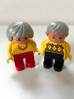 Lego DUPLO Set van 2 Poppetjes/   Opa en Oma  B-keus, Ophalen of Verzenden, Gebruikt, Duplo