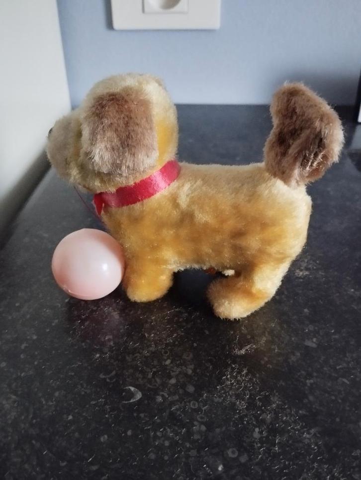 Antieke opwindbare hond, Antiek en Kunst, Antiek | Speelgoed, Ophalen of Verzenden