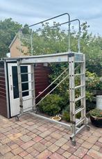 Te koop aluminium rolsteiger, Doe-het-zelf en Verbouw, Ophalen, Gebruikt, Rolsteiger of Kamersteiger, 5 meter of hoger