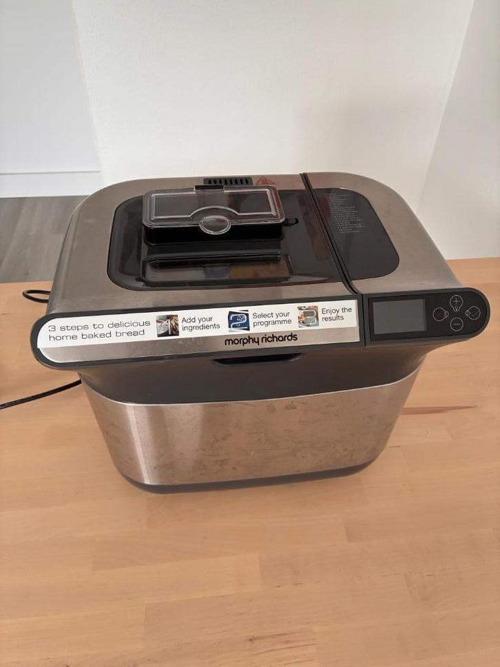 Morphy Richards Broodbakmachine 502000 – uitstekende staat, Witgoed en Apparatuur, Broodbakmachines, Zo goed als nieuw, Met timer