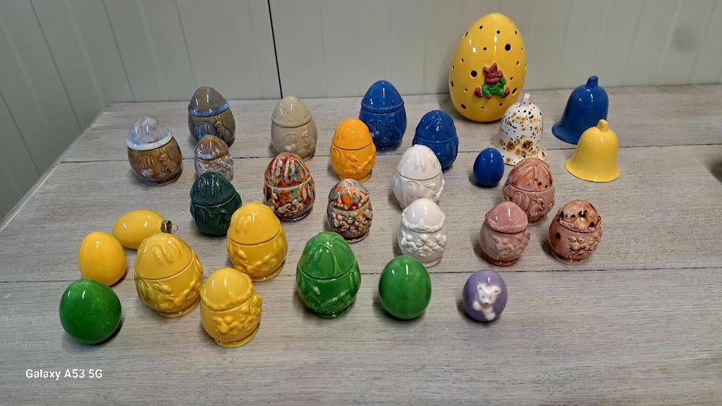 Vintage paaseieren, Ophalen of Verzenden