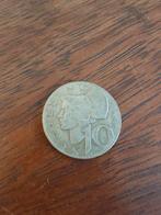 Oostenrijk 10 Schilling 1958 zilver, Ophalen of Verzenden