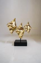 Bronzen sculptuur of a Manta Ray family - 22 cm, Ophalen of Verzenden
